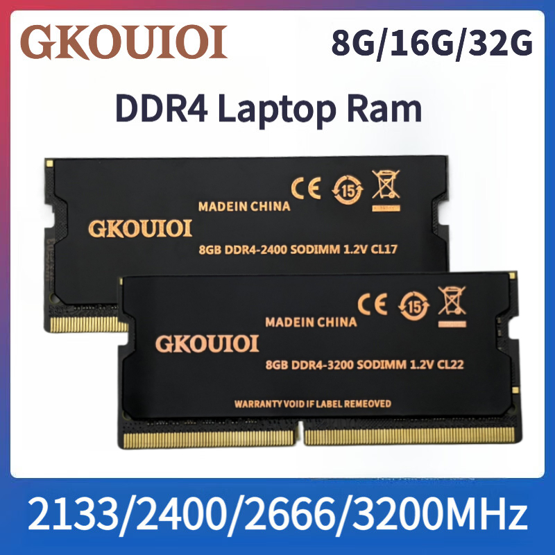 Ddr4 3200 16Gb - ذاكرة رام GKOUIOI DDR4 بسعات 4