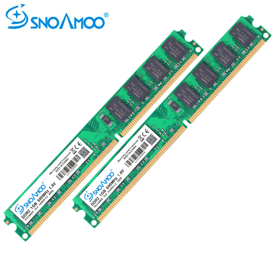 SNOAMOO كمبيوتر مكتبي RAMs DDR - مراجعة Ddr2 Ram وسعره