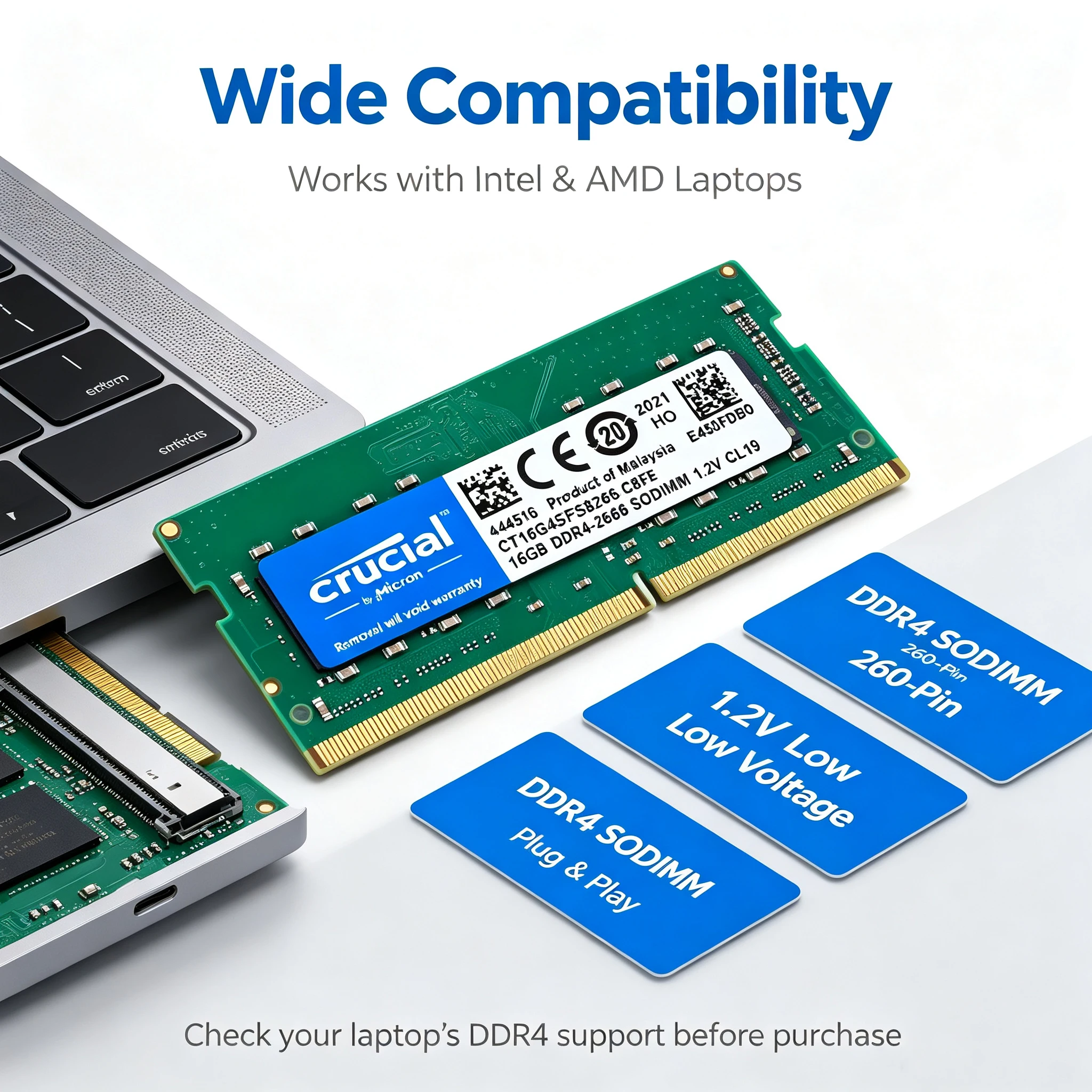 ذاكرة الوصول العشوائي DDR4 للك - مراجعة Sodimm Ddr4 وسعره