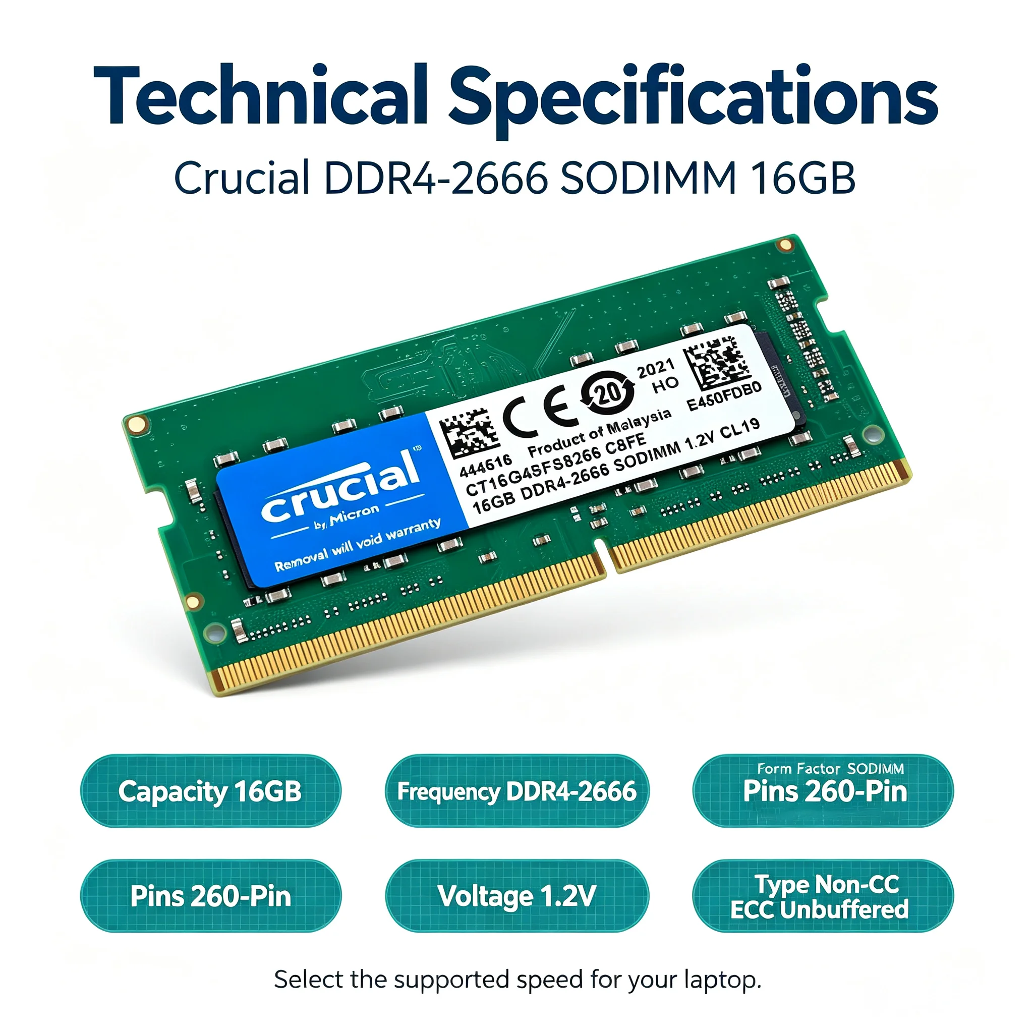 ذاكرة الوصول العشوائي DDR4 للك - مراجعة Sodimm Ddr4 وسعره