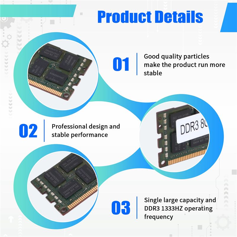 ذاكرة رام ECC بسعة 8 جيجابايت  - مراجعة Ecc Ram Server وسعره