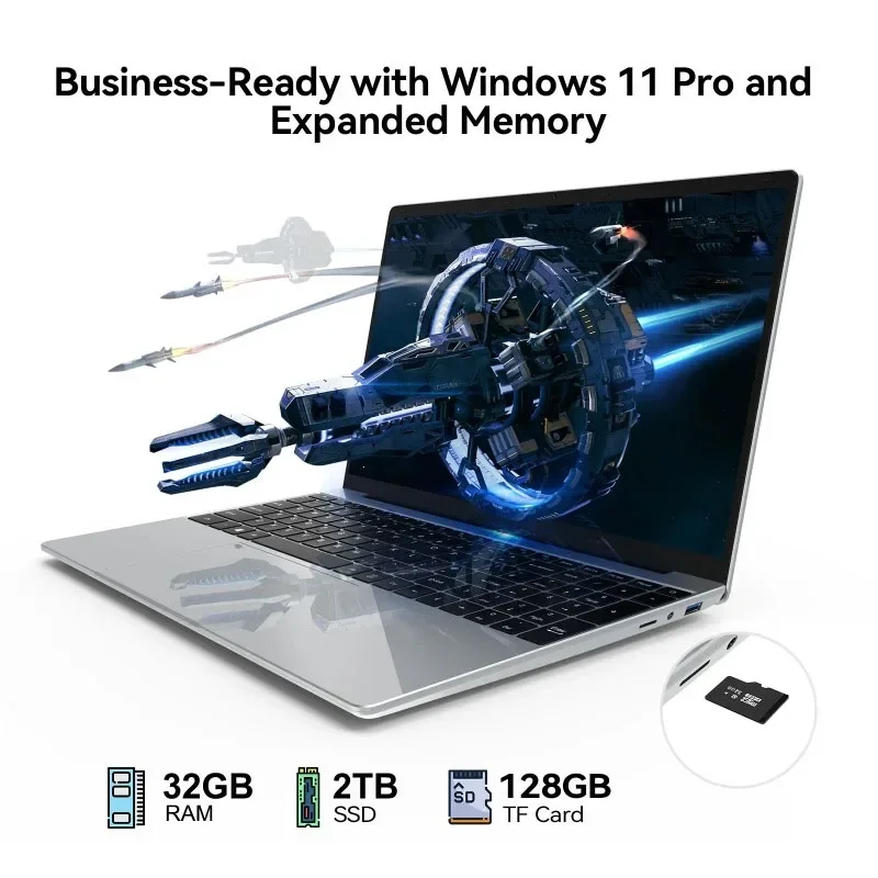 لابتوب محمول من إنتل كور N150  - مراجعة Ddr4 32Gb وسعره