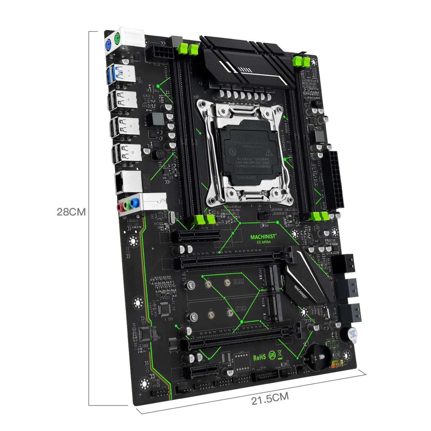 MACHINIST E5 MR9A V1.0 X99 الل - مراجعة Server Memory Ddr4 وسعره
