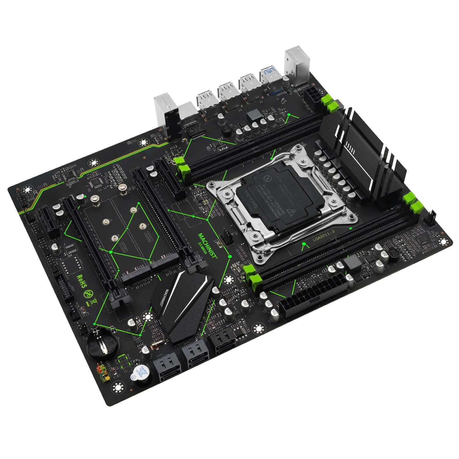 MACHINIST E5 MR9A V1.0 X99 الل - مراجعة Server Memory Ddr4 وسعره