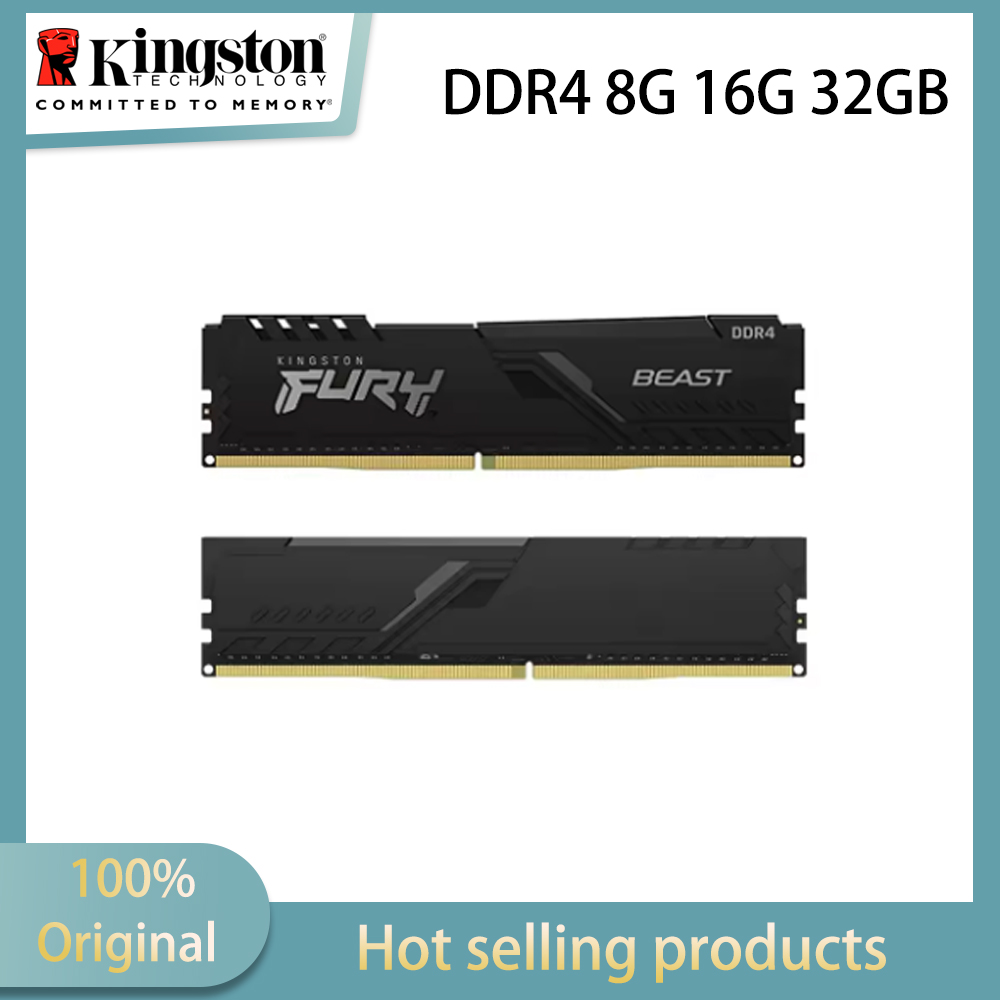 ذاكرة كينغستون فيوري بيست DDR4 - مراجعة Ddr4 3200Mhz وسعره