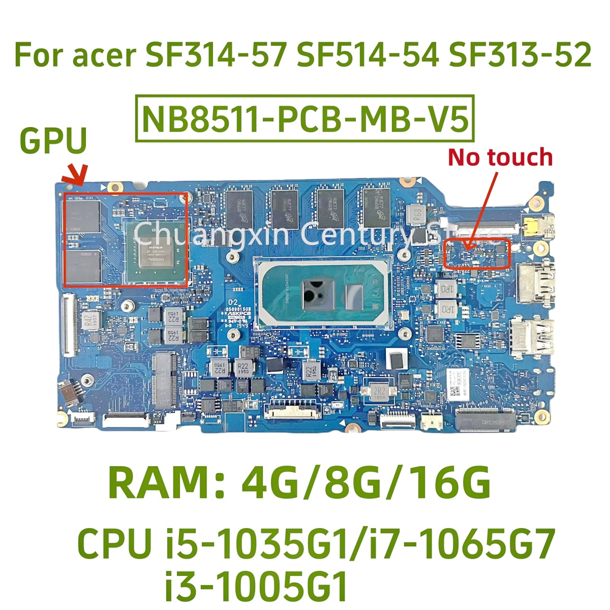 NB8511-PCB-MB-V4/V5 اللوحة الأ - مراجعة Ddr4 8Gb وسعره